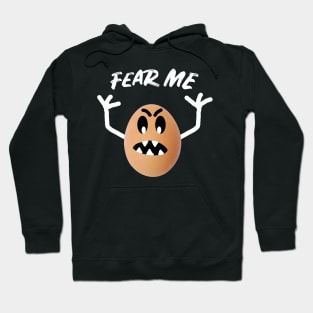 Funny Creepy Halloween Egg Monster Hoodie